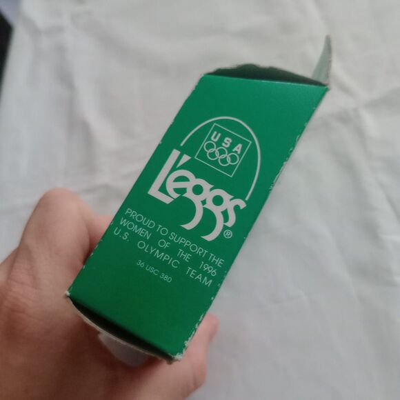 NOS White Leggs Everyday Size L Sheer Toe White Pantyhose Stockings - Picture 3 of 5